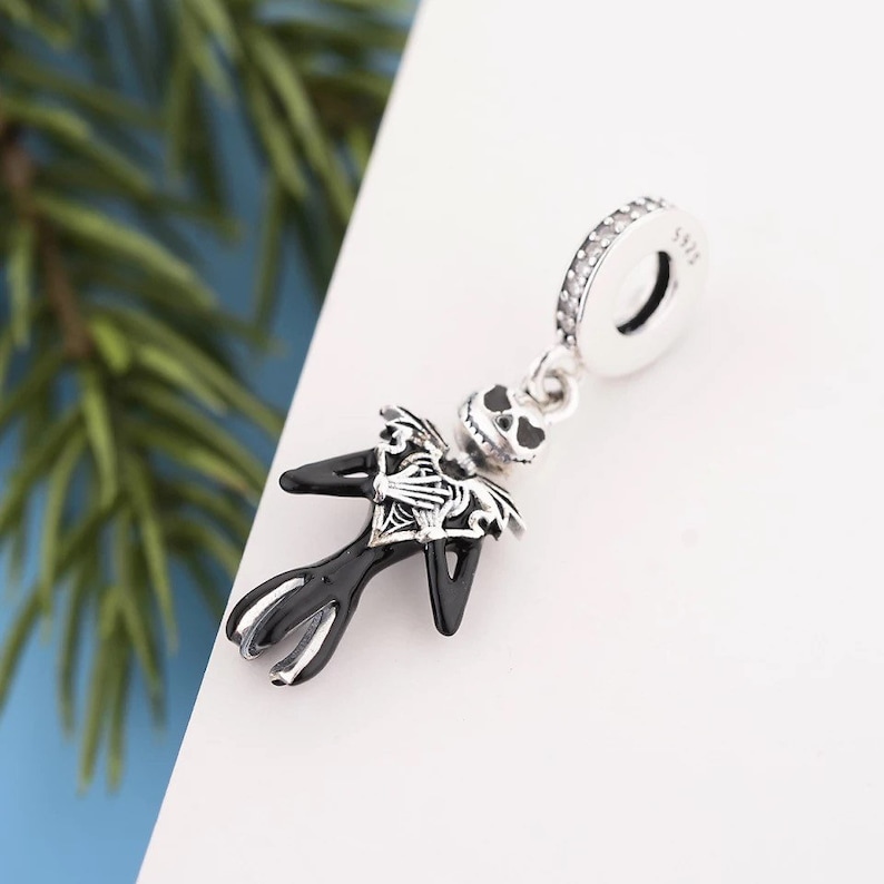 Jack Skellington Pandora Fit Charm Halloween Charm Etsy