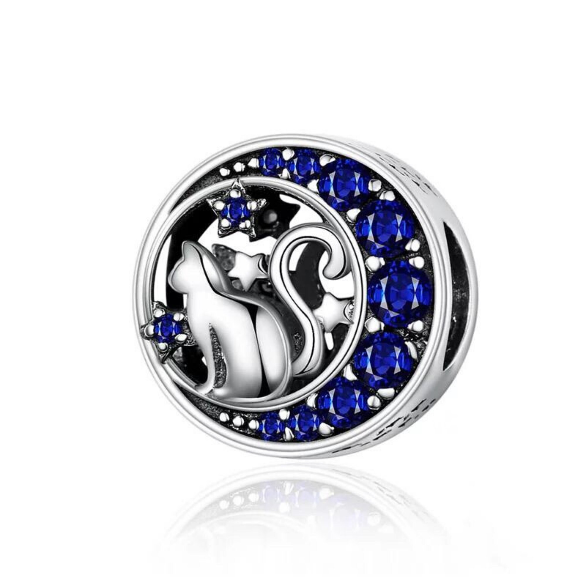 Cat In The Pandora Fit Charm Cat Lover Colgante Charm - Etsy España