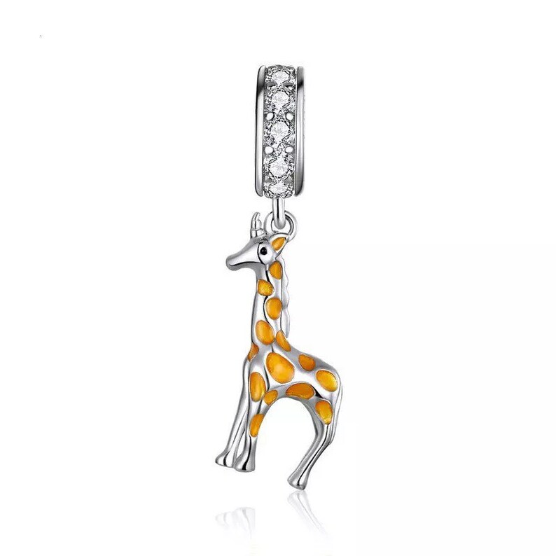 Graceful and Elegant Giraffe Charm For Pandora and European Etsy