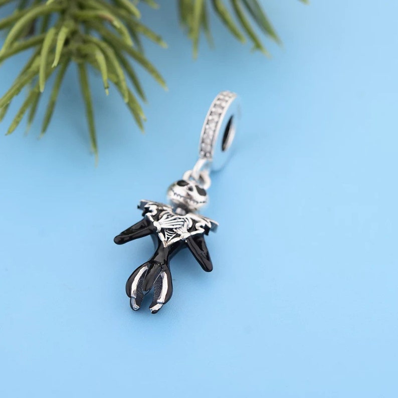 Jack Skellington Pandora Fit Charm Halloween Charm Etsy