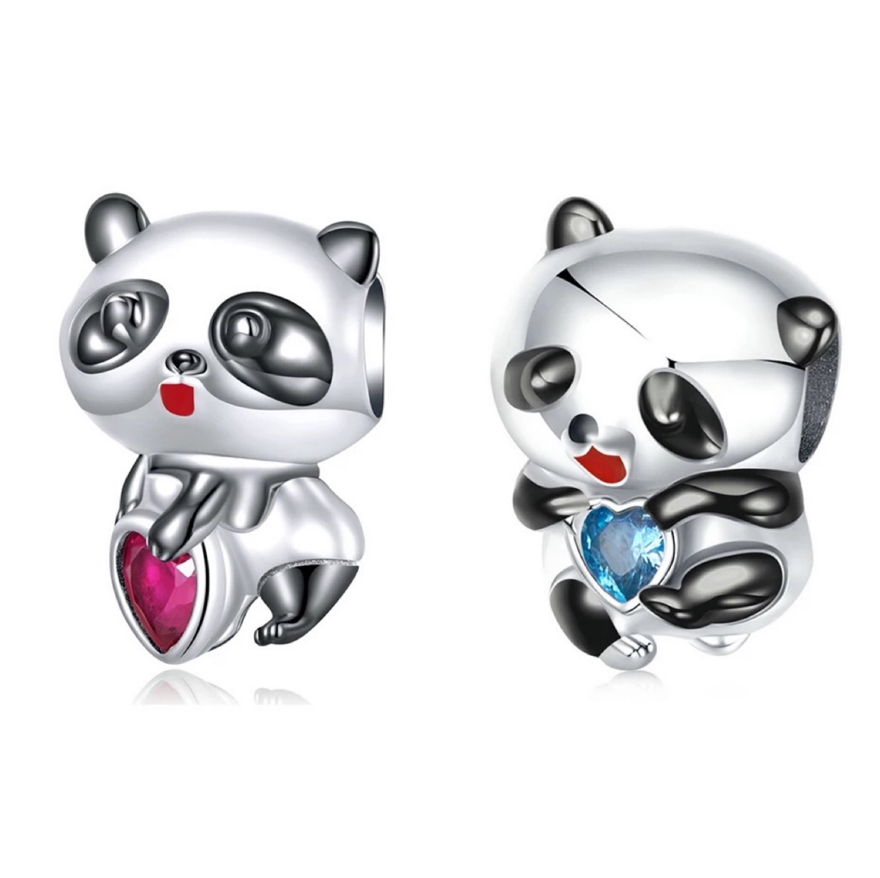 Cute Baby Panda Charms Fit Pandora 925 