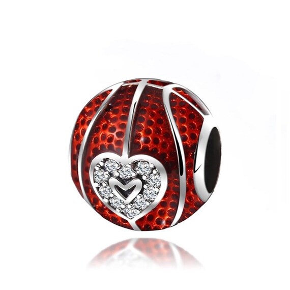 Basketball Love Pandora Fit 925 Sterling Silver Joyas - Etsy