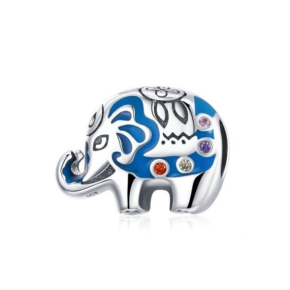 Blue Elephant Pandora Fit Charm 