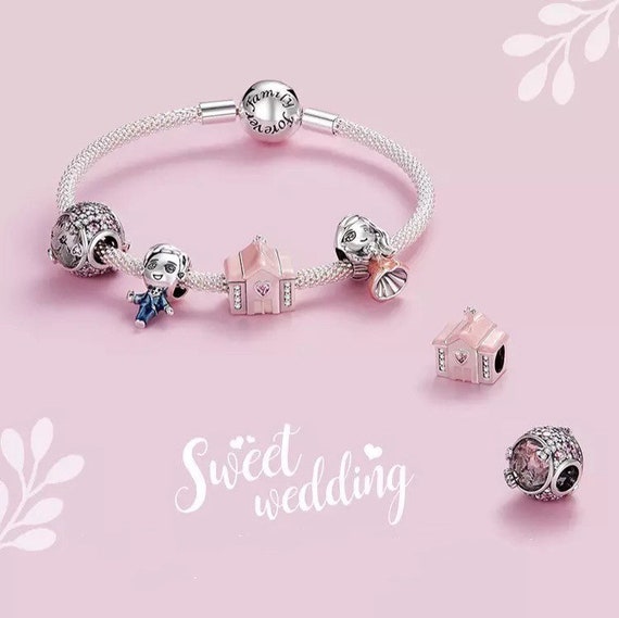 Novio de boda Pandora Fit Charms Amuleto de boda de Etsy