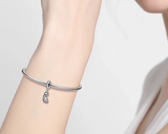 Pregnant Mommy Charm Fits Pandora 
