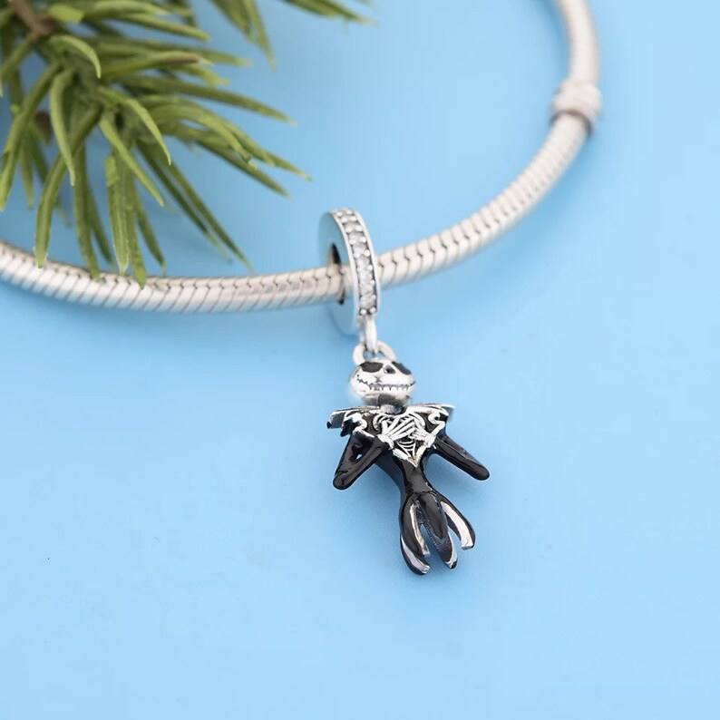 Jack Skellington Pandora Fit Charm Halloween Charm Etsy
