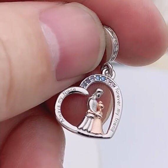 Auntie and Niece Charm Fit Pandora 