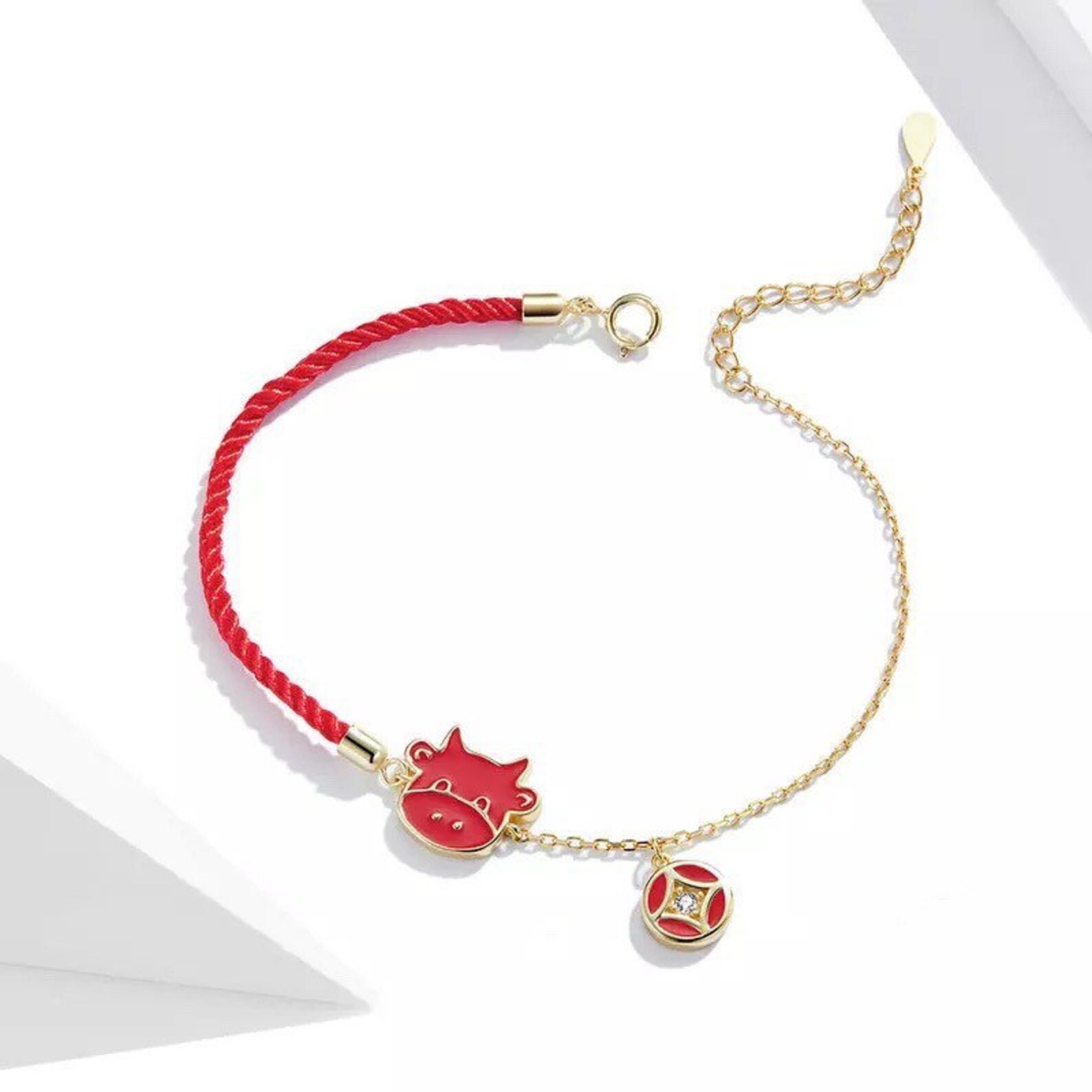 Lucky Lunar Year Bracelet Chinese New Year Jewelry Zodiac Etsy