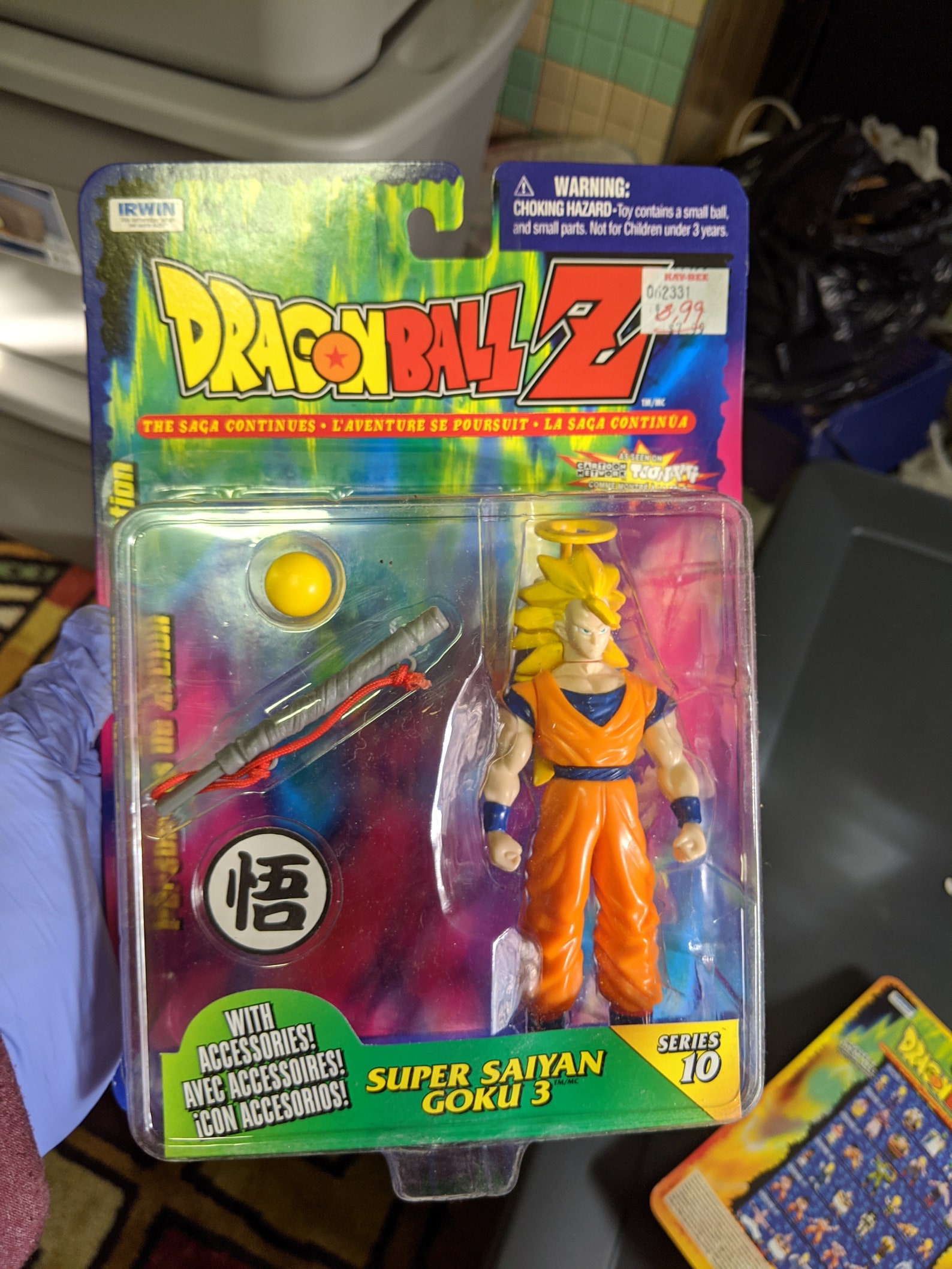 Dragon Ball Z Series 10 Super Saiyan Goku 3 1999 | Etsy