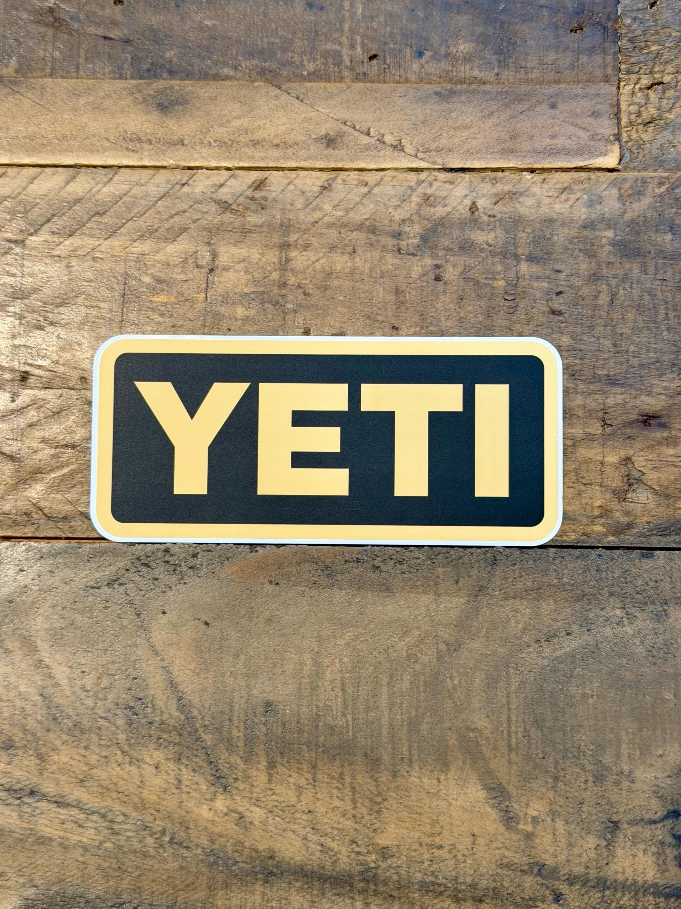YETI Logo Stickers – Multiple Colorways (includes Rare Pink), 4