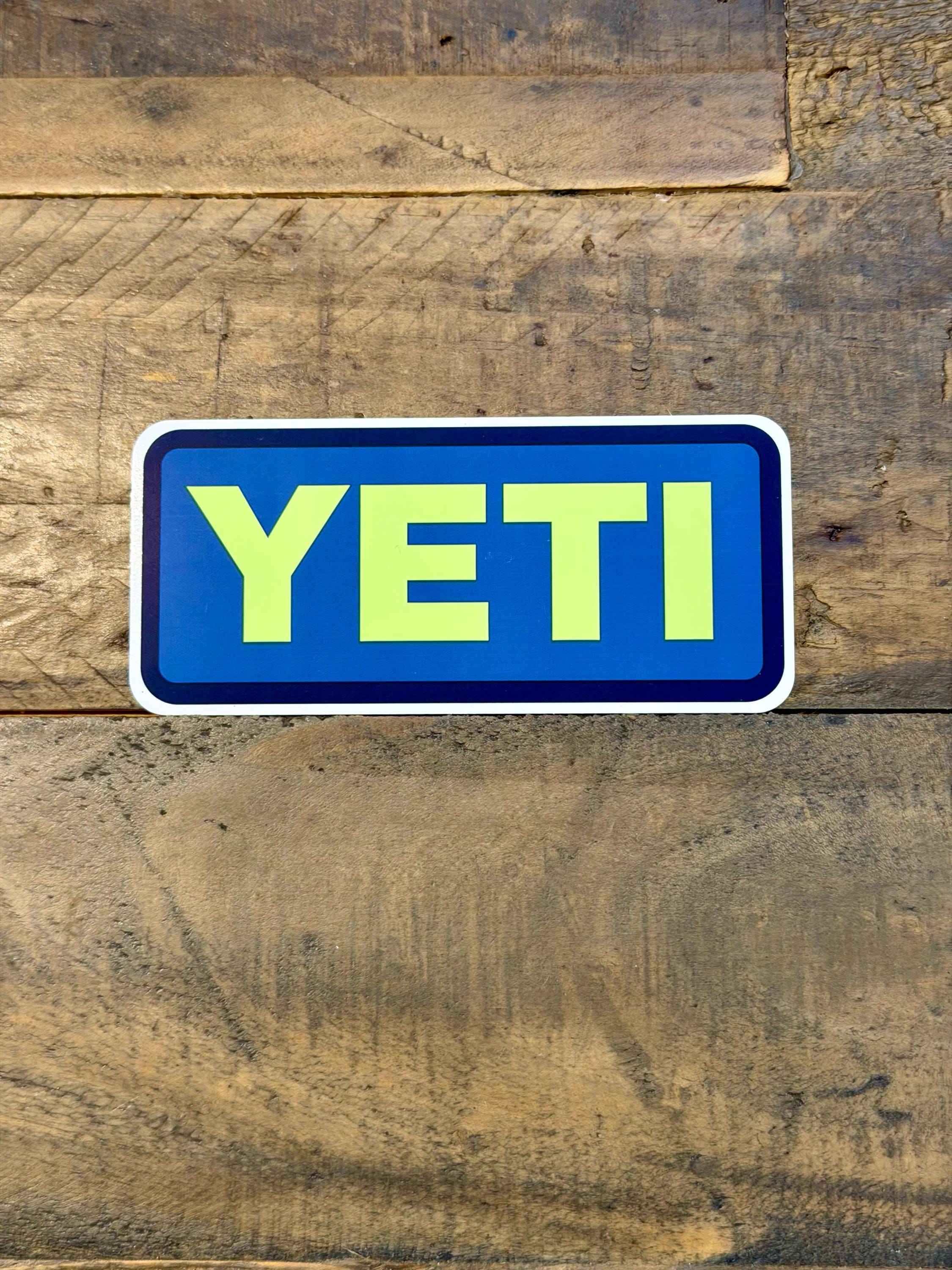 YETI Logo Stickers – Multiple Colorways (includes Rare Pink), 4