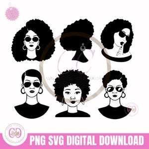 Black Woman SVG Bundle/ Black Woman Magic SVG / Black Girl Magic svg / SVG Bundle Cut File for Cricut Silhouette Brother