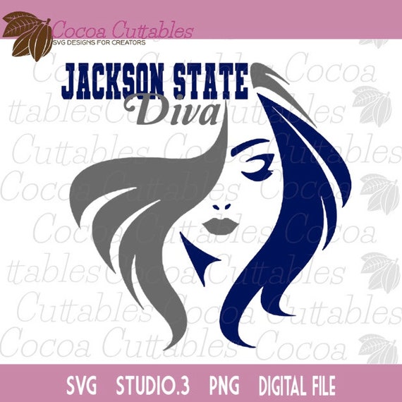 Download Jackson State University svg JSU svg JSU Diva svg HBCU | Etsy