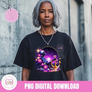 Sensibilisation à la maladie d'Alzheimer PNG, Grand-mère noire, L'amour est le point d'ancrage lorsque les souvenirs semblent loin, Ruban violet png, Démence Alzheimer's Warrior PNG