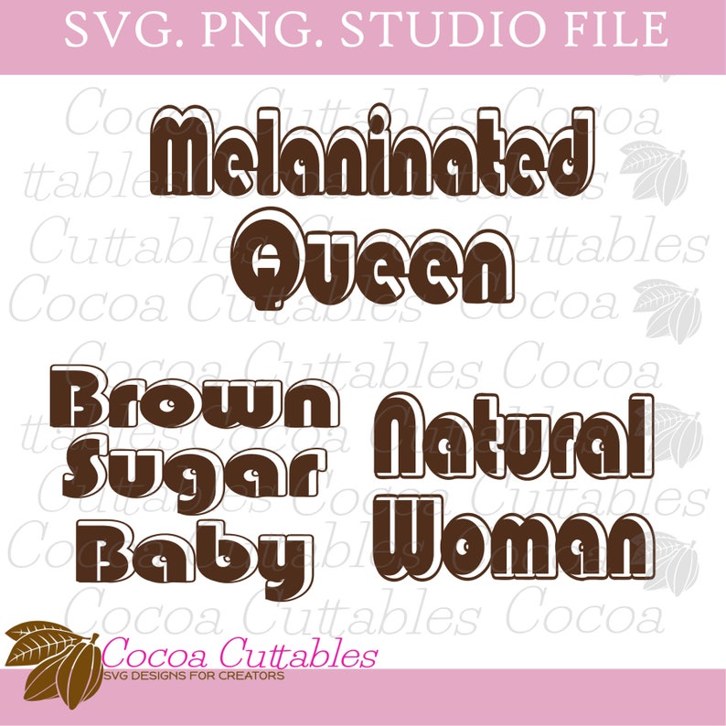 Download Melanin Queen SVG Bundle / Black Woman SVG / Black Girl ...
