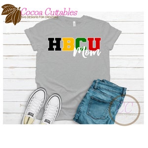 HBCU Mom svg | HBCU svg | Studio Cut File Clipart for Cricut Silhouette Brother