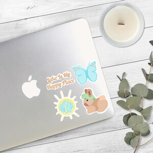 Cute Stickers, Cute Stationary, Aesthetic Stickers, Stationary, Sticker Pack, Laptop Stickers, Butterfly Stickers, Back to School