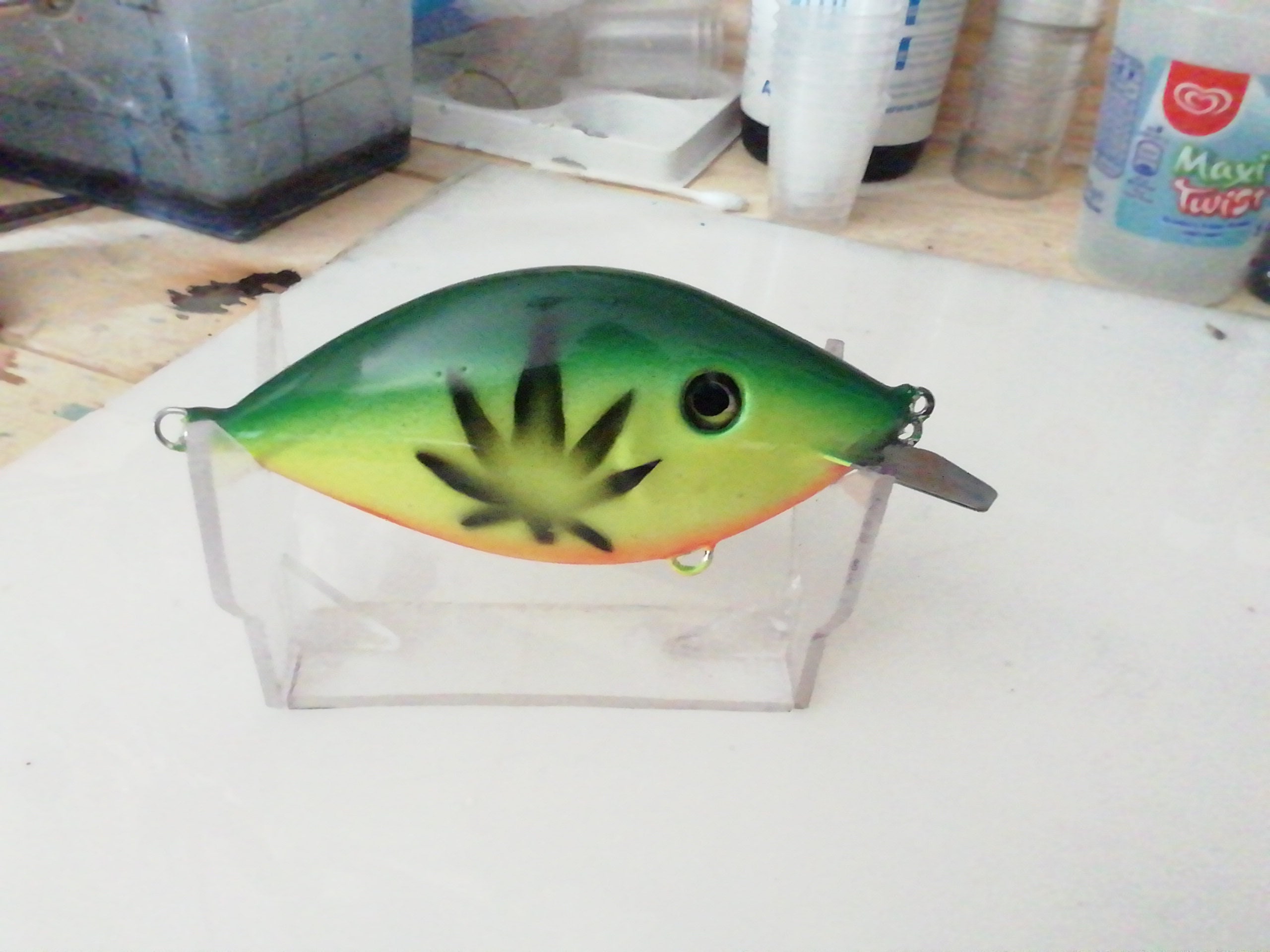 Custom painted fishing lures all clear coated with 2 coats of Etsy