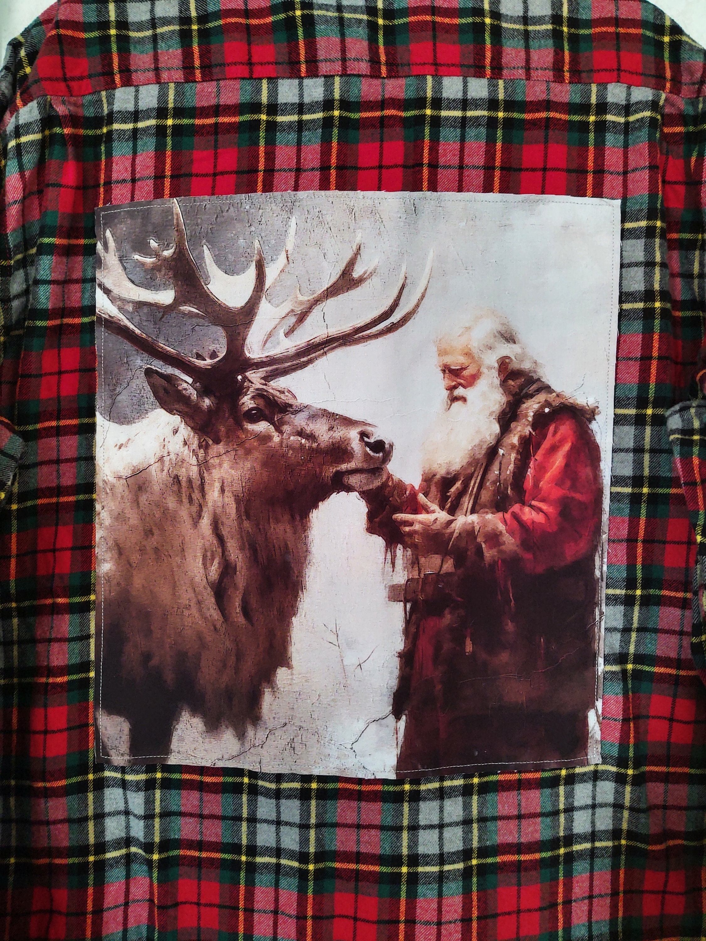 Christmas Bleached Flannel Christmas Bleached Flannel