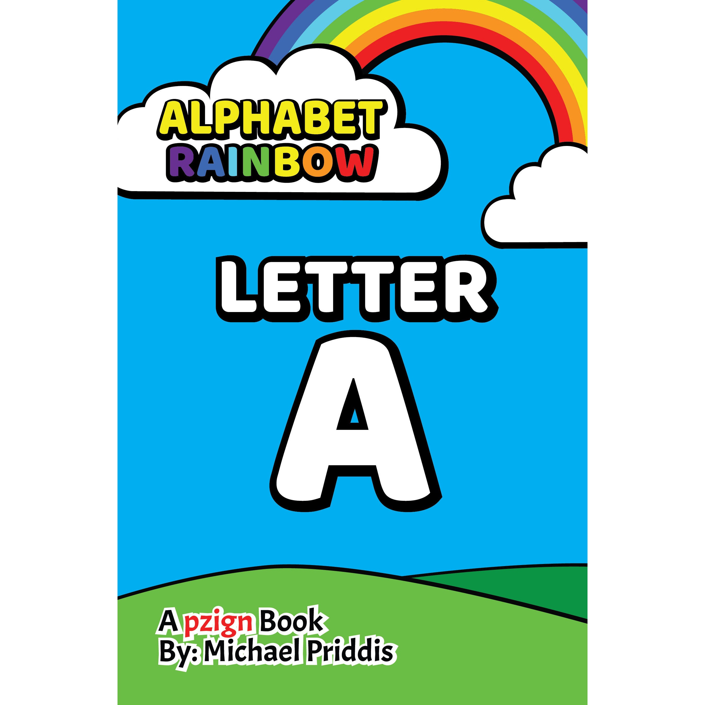 Alphabet Rainbow Letter A eBook PDF Format | Etsy