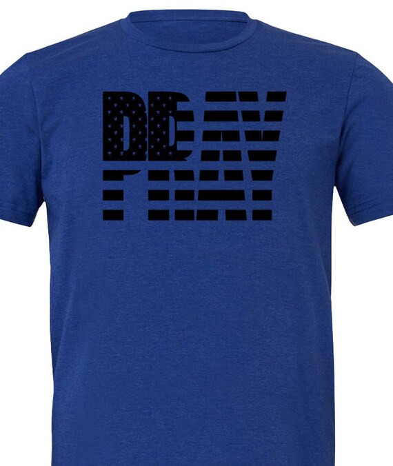 Pray American Flag T-Shirt, Bella Canvas, Screen Print, Water Based Ink. PA101