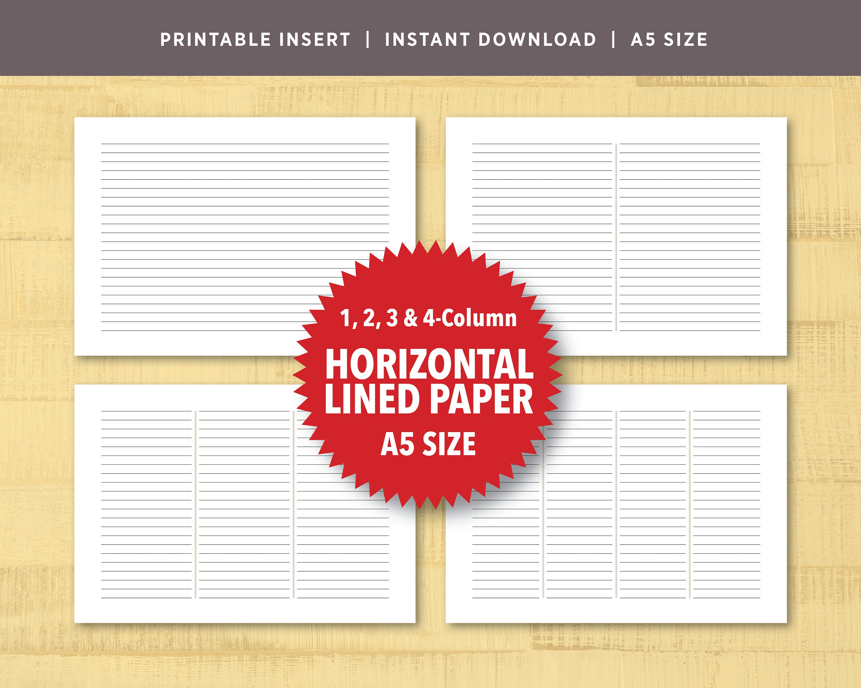 32 Printable Lined Paper Templates ᐅ - View #13