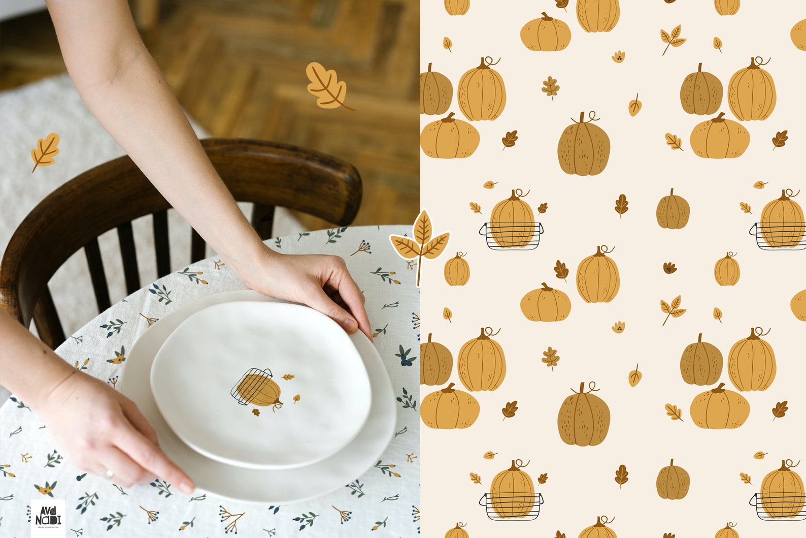 Fall Clipart, Cute Frog Png Files, Fall Digital Paper, Autumn Vector ...