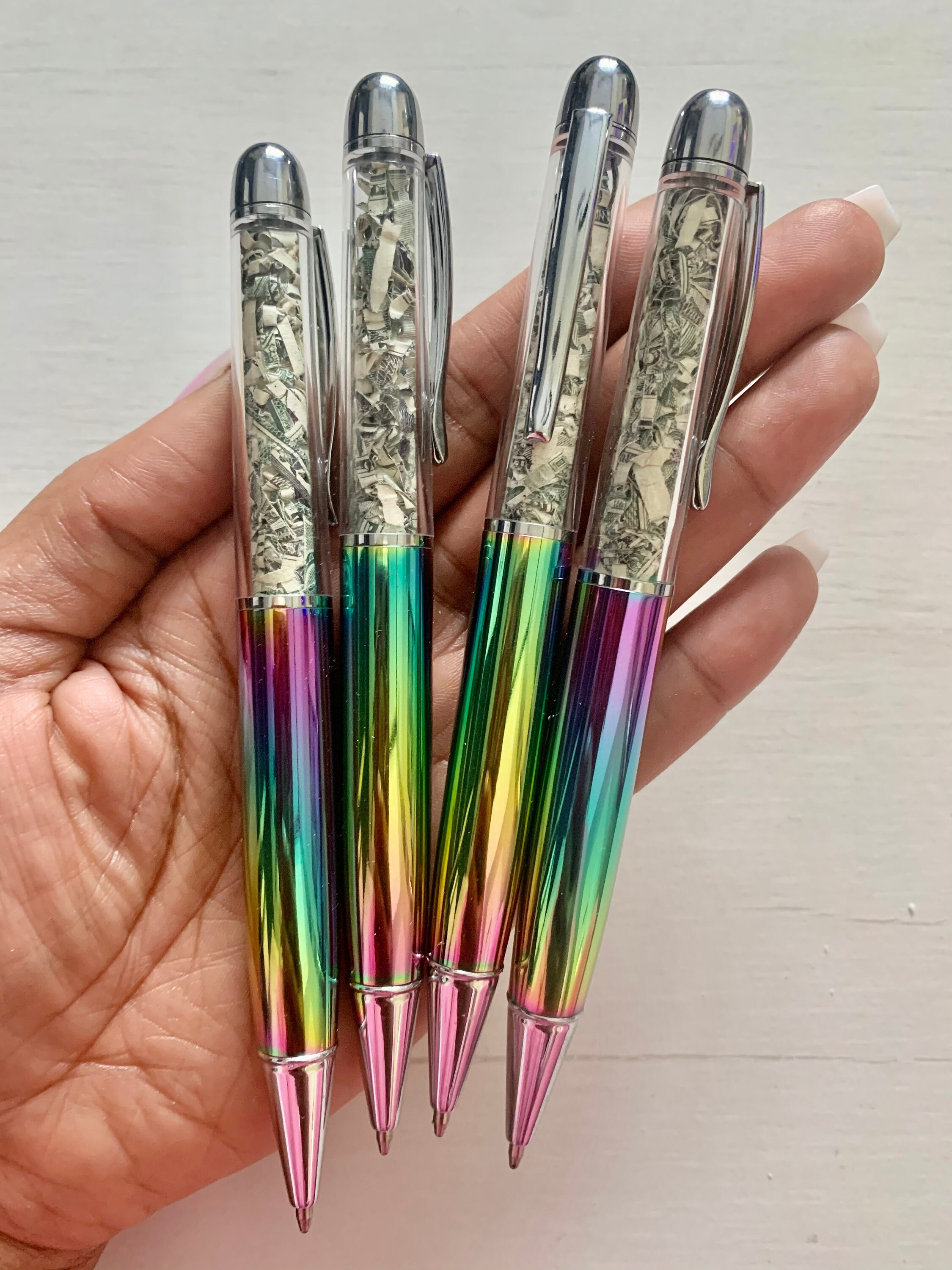 SHREDDED MONEY PEN Money Rolled Stylish Pen Stratus Etsy