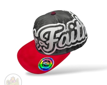 Faith and Grind-kepsar. Handmålade urbana kepsar. Unik streetwear-stil med syfte och attityd.