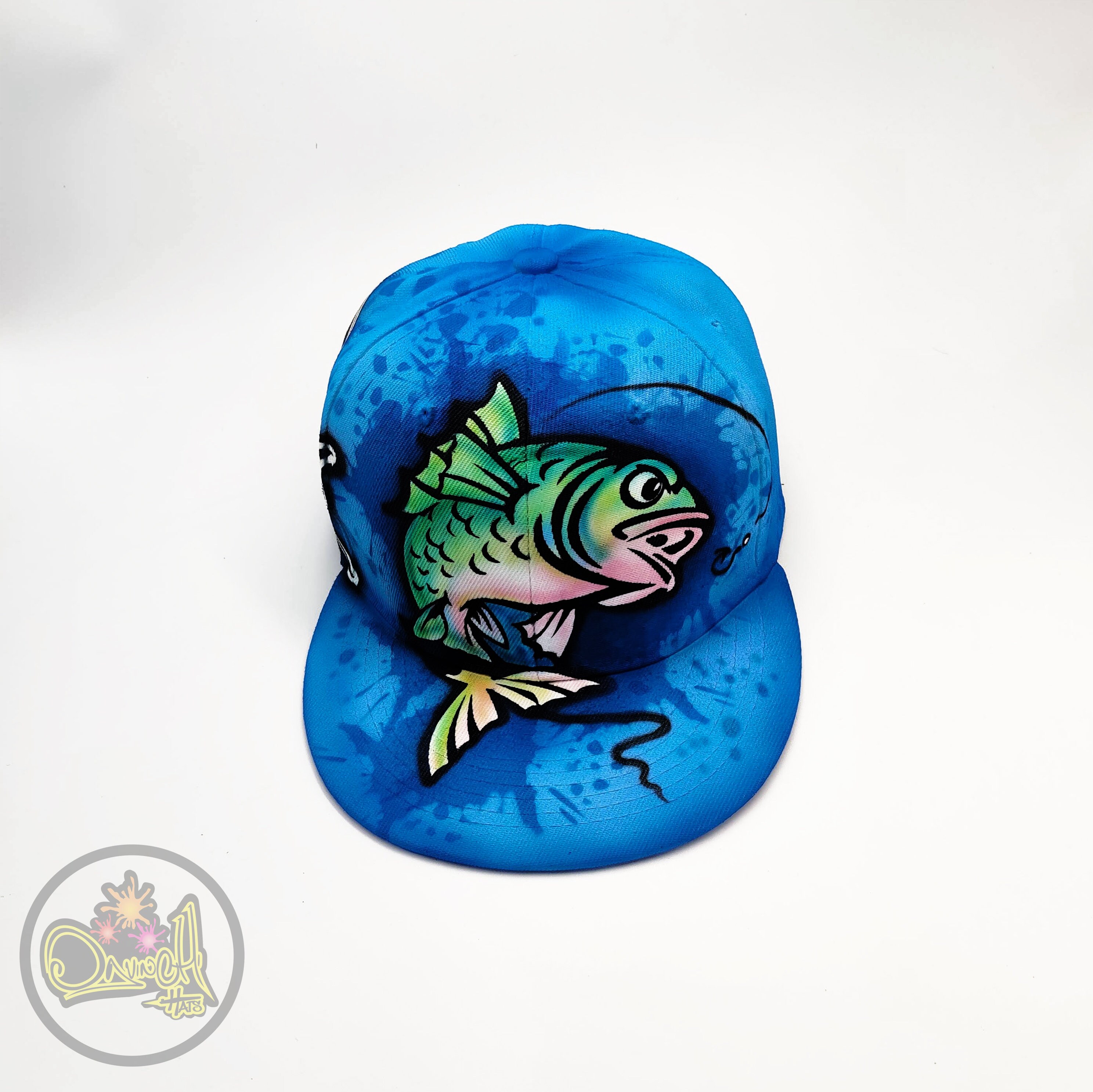 Fish Cap Hand Painted Cap Unique in Its Style Available for - Etsy UK