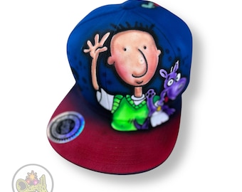 Ed, Edd n Eddy StreetArt Cap – Unik Airbrush Art i urban stil