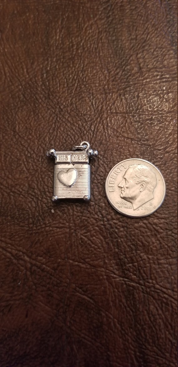Fun, Vintage  Sterling Silver "His" and "Hers" Be… - image 2