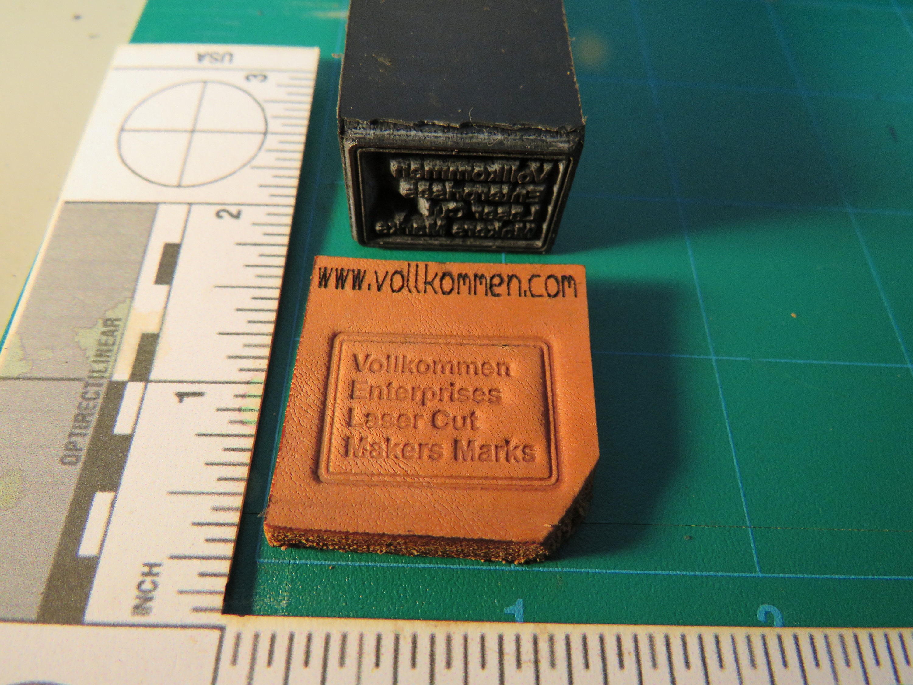 Laser Cut Maker's Mark Leather/pottery Stamps Etsy