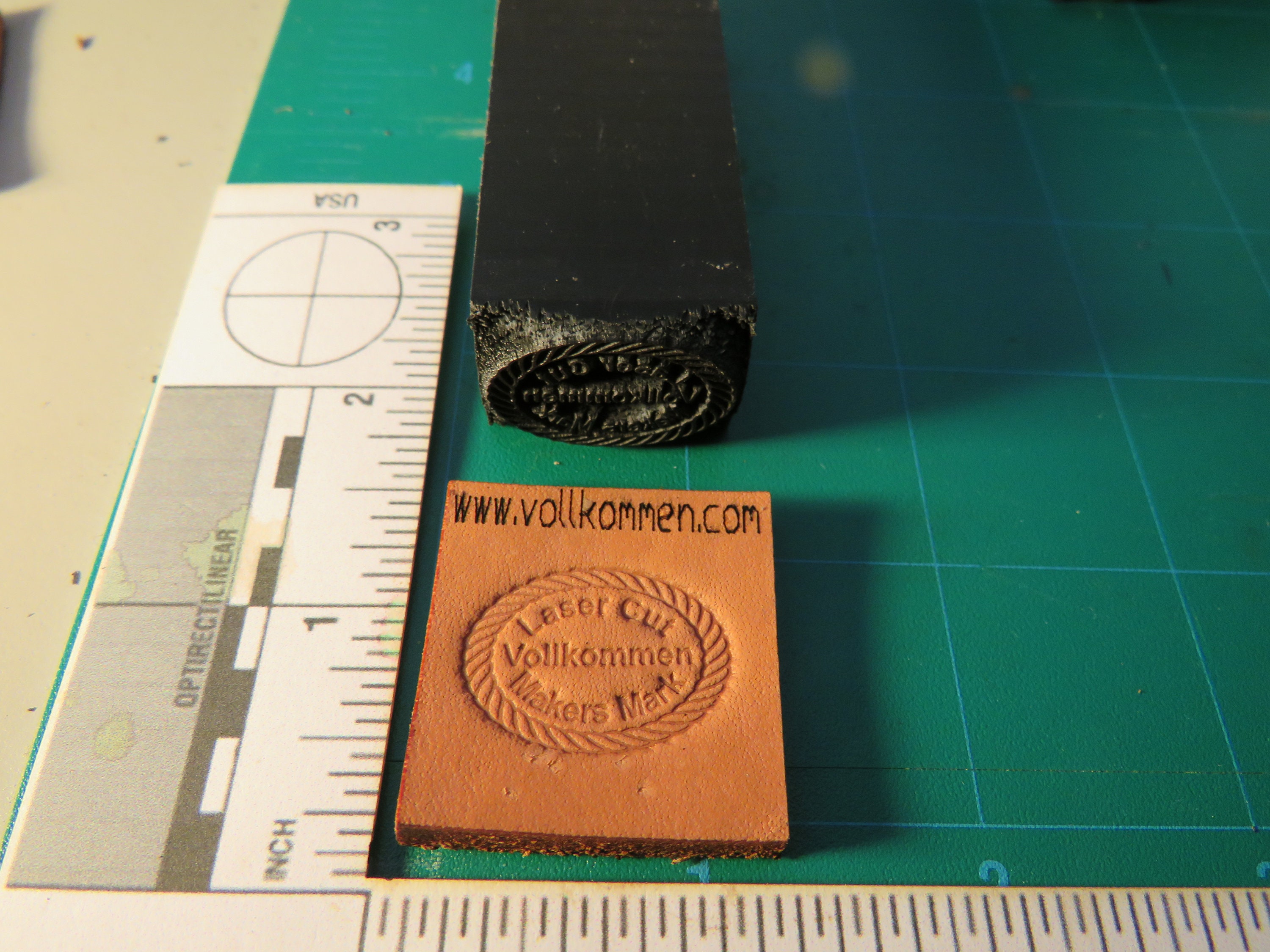 Laser Cut Maker's Mark Leather/pottery Stamps Etsy