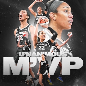 AJA Wilson png Basketball Mvp wnba dtf