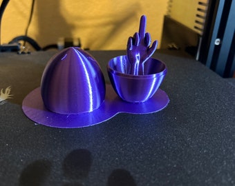 3d printed middle finger easter egg