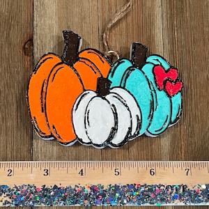 Fall Pumpkins - Car Freshie
