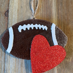 Football with Heart - Car Freshie