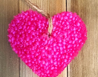 Heart Car Freshie - Handmade - Customizable