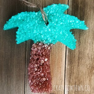 Palm Tree Car Freshie - Handmade