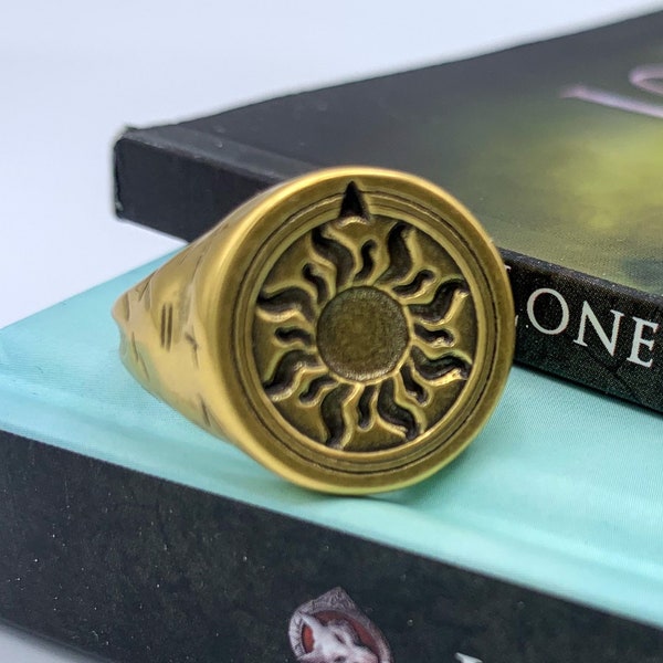 Kai Battle Signet Ring Lone Wolf