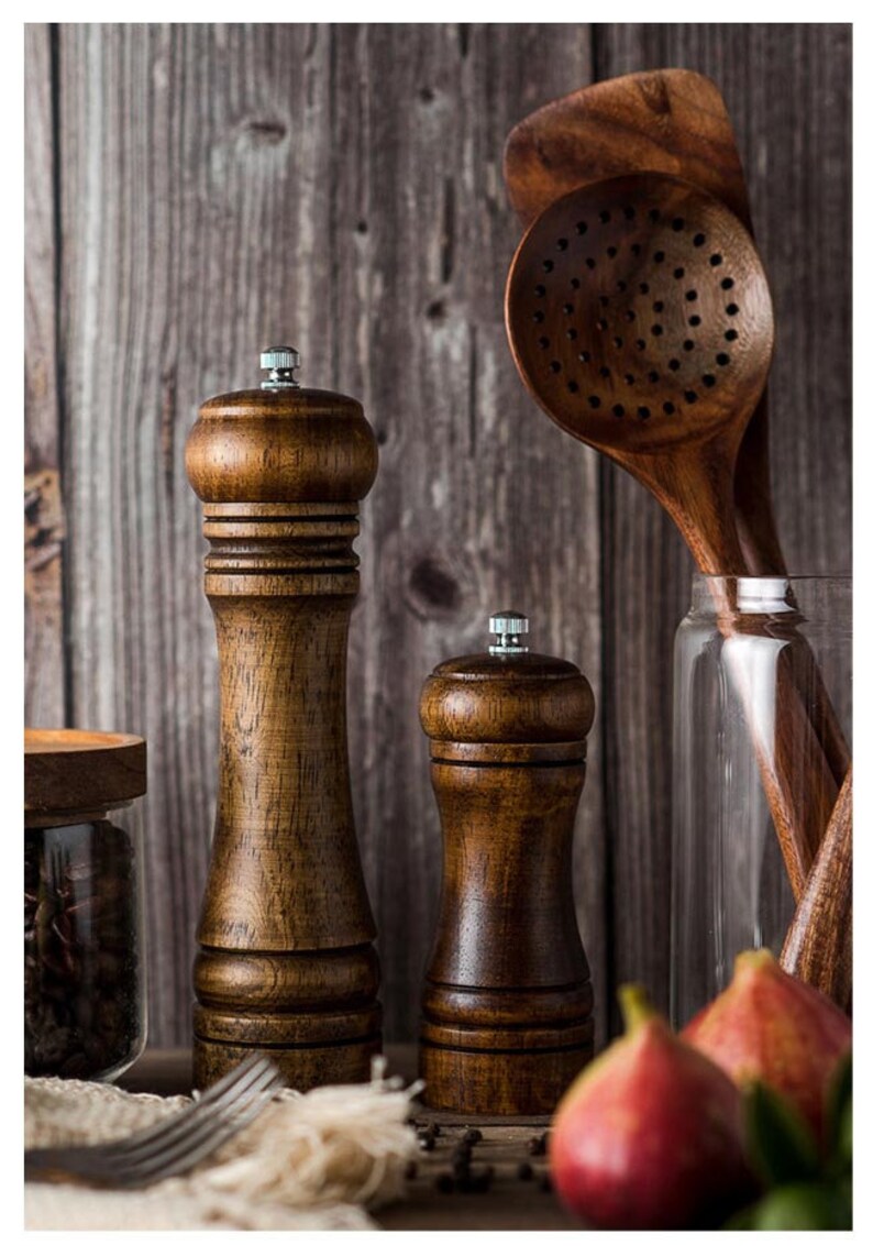 1 Piece Pepper mill Handmade Peppermill Wooden Pepper Mill Etsy