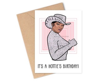 Tarjeta de cumpleaños de Megan Thee Stallion Hotties, Megan The Stallion, Meg The Stallion, Thee Stallion - ¡REGALO para tu MEJOR AMIGA!