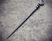 Hand Forged Mousetail Fire Poker