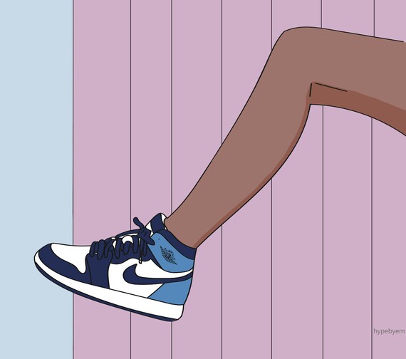 drawing of jordan 1