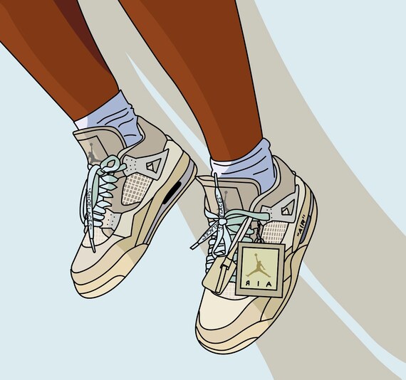 4 Different Shoe StickersDecals