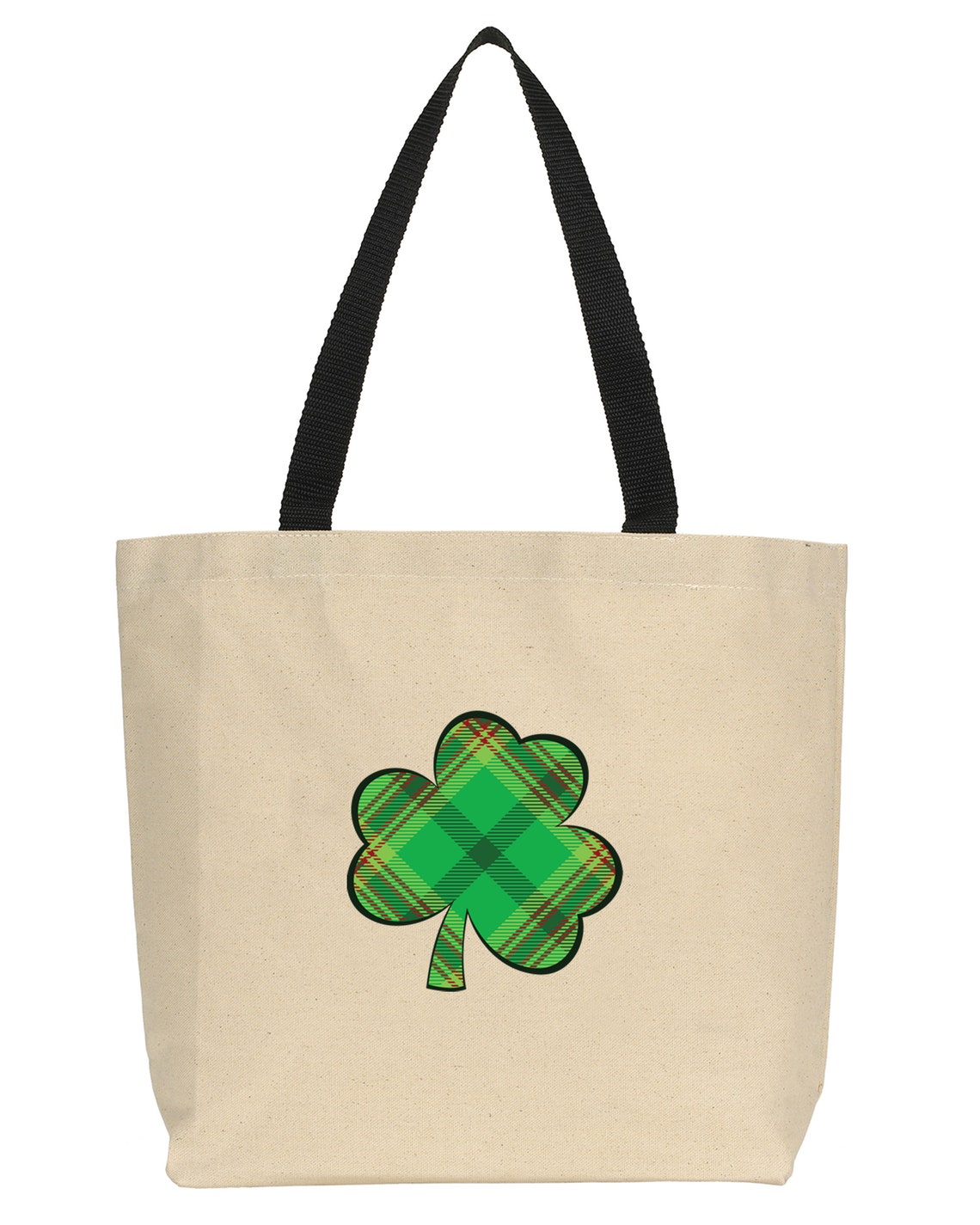 Shamrock Irish Pattern Tote Bag Gift Tote Travel Gift Bag Birthday Gift