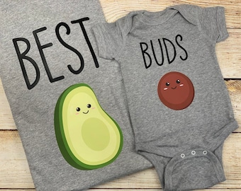 Los mejores buds camisetas familiares a juego Mothe's Fathers Day Shirts Thanksgiving Family Matching T-shirts Christmas Gift For Family Birthday Gift