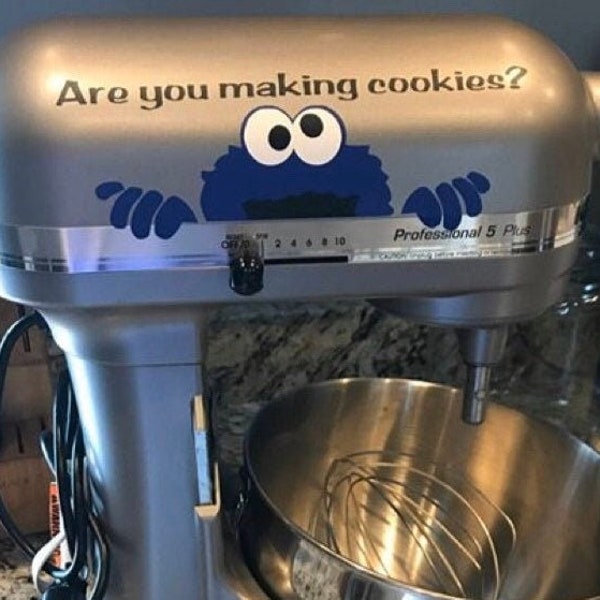 Stand Mixer Decal Etsy