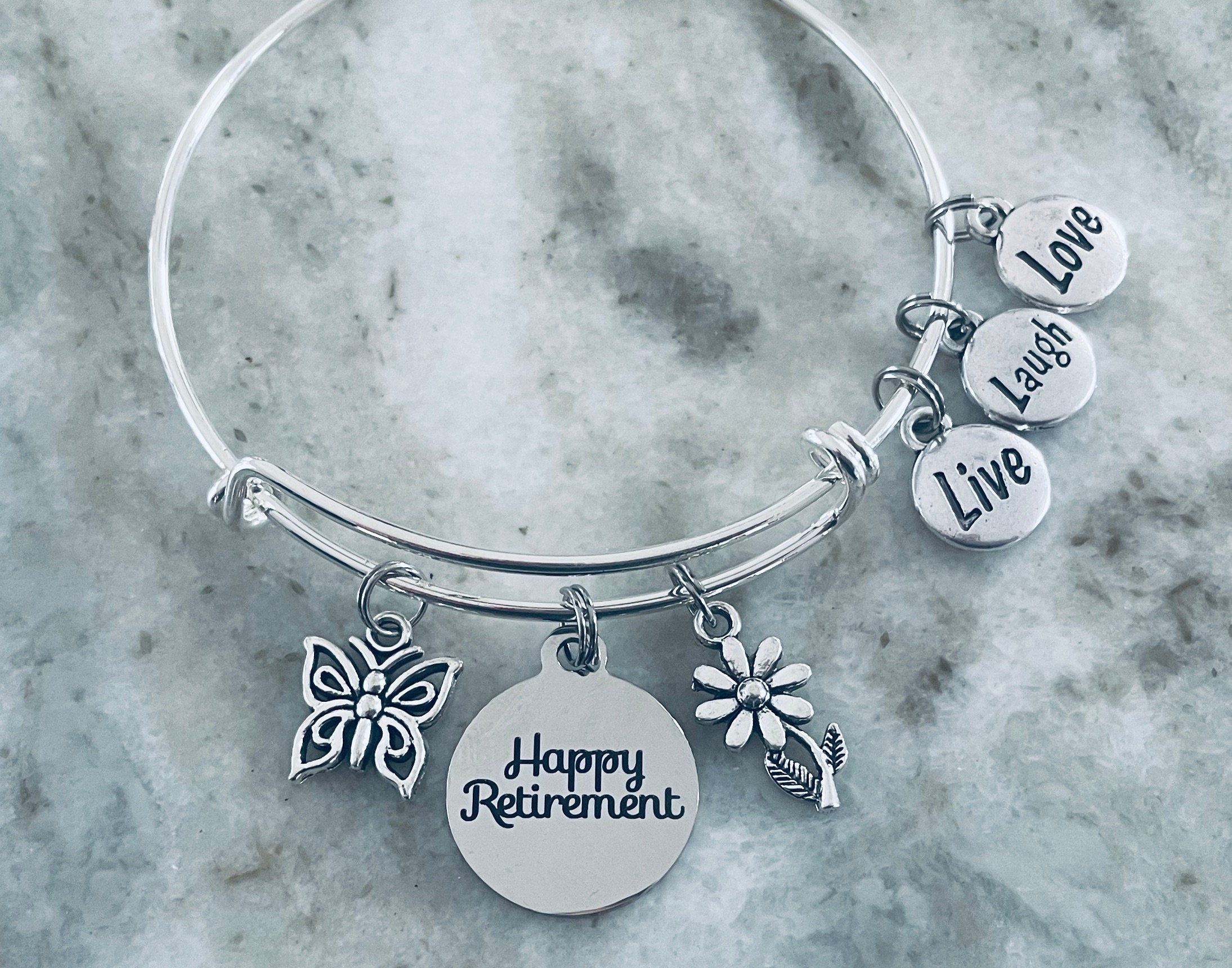 Retirement charm bracelet sale